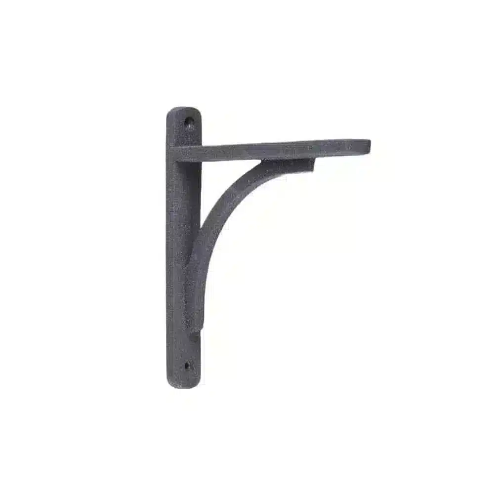 black_straight_shelf_bracket