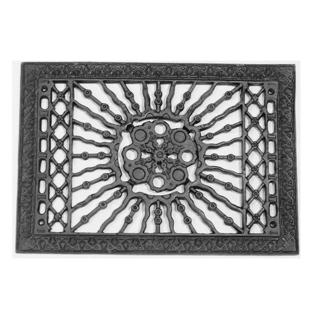 Grille De ventilation en fonte victorienne