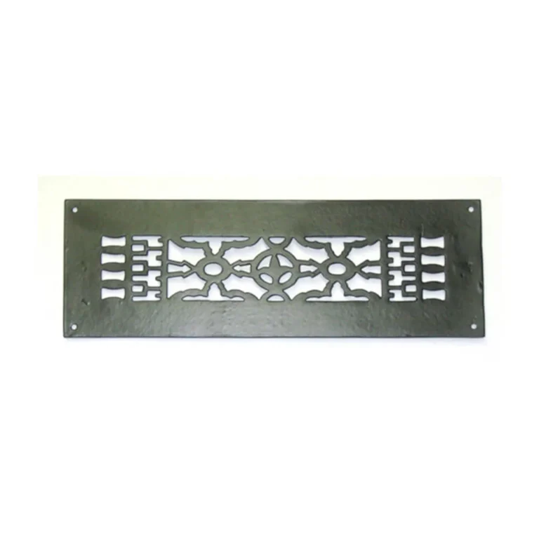 Grille de plancher en fonte rustique 12x2