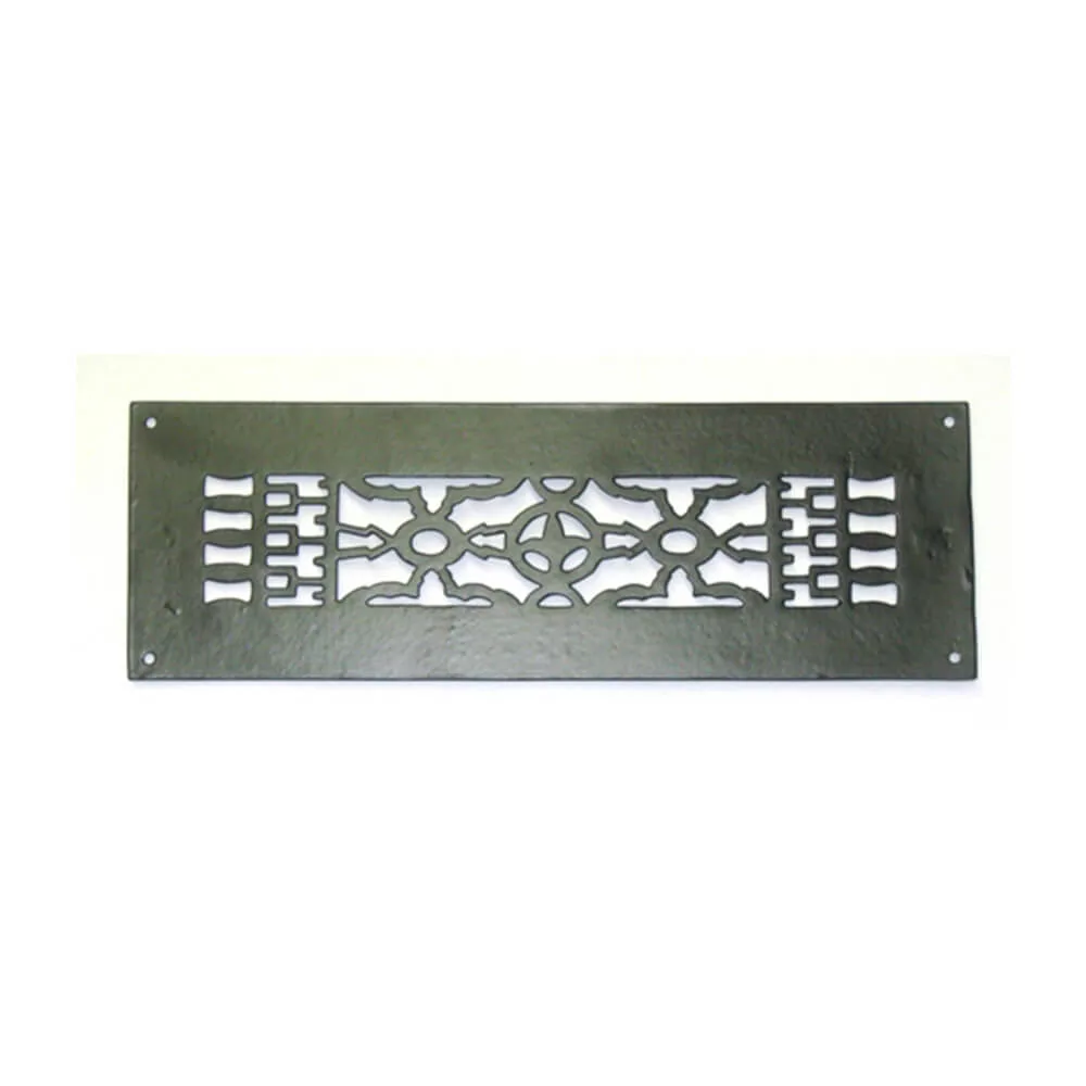 Grille de plancher en fonte rustique 12x2