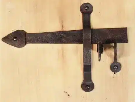 thumb-1-clenche-a-pointe-de-porte-cire-d-abeille-fer-forge-1406.JPG