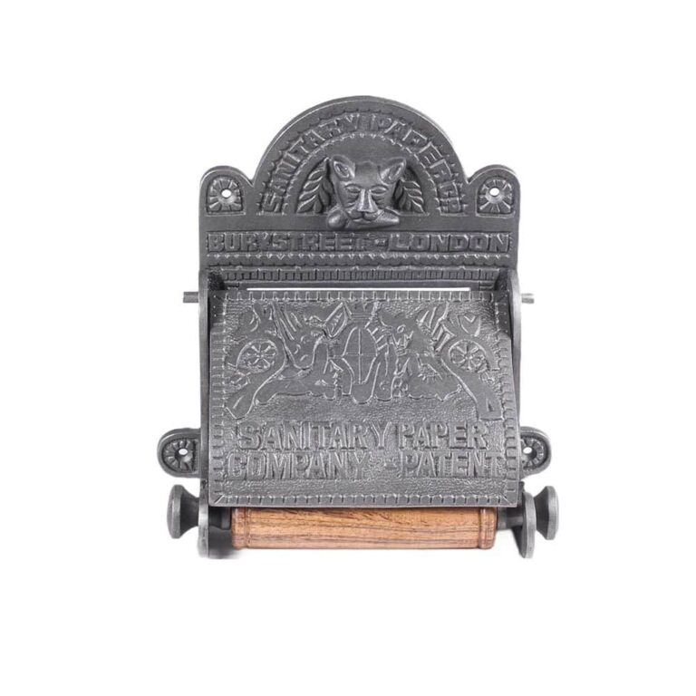 vintage_iron_toilet_paper_holder_lid