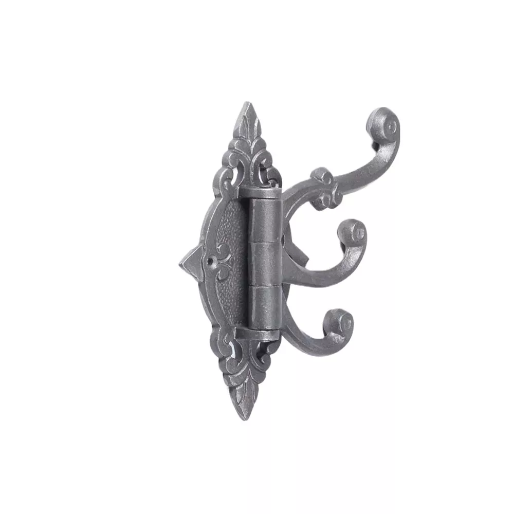 vintage_cast_iron_swivel_coat_hook