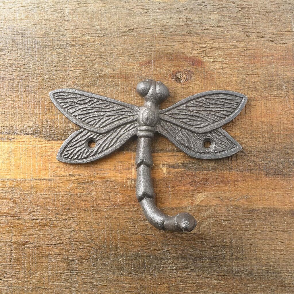 dragon-fly-wall-hook-antique-iron-DF102V